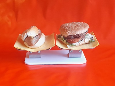 Große Snackwelle für Hamburger