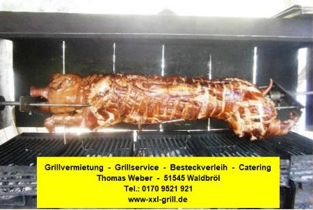 Spanferkelgrill mieten Morsbach