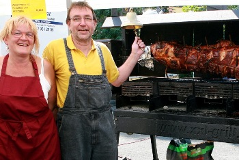 Spanferkelgrill leihen Bonn